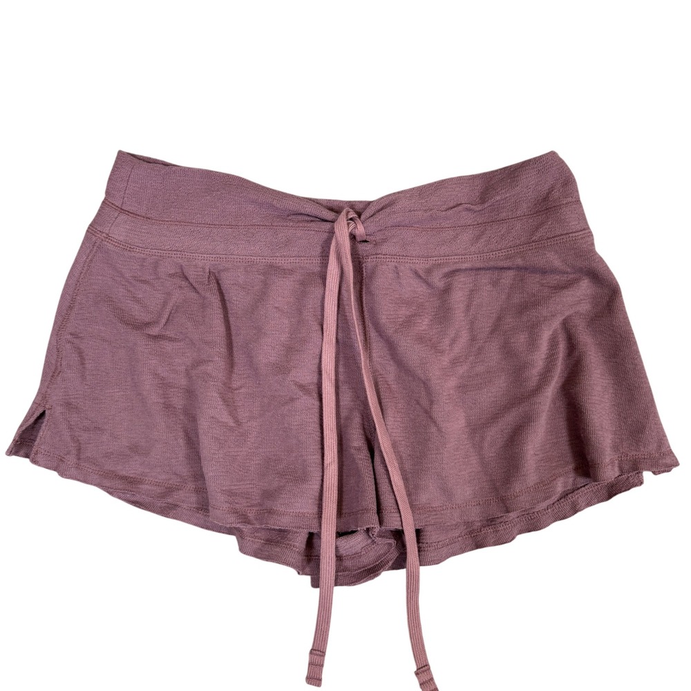 NWT Intimately Free People Mauve Knit Lounge Shorts Small Drawstring Sleepwear